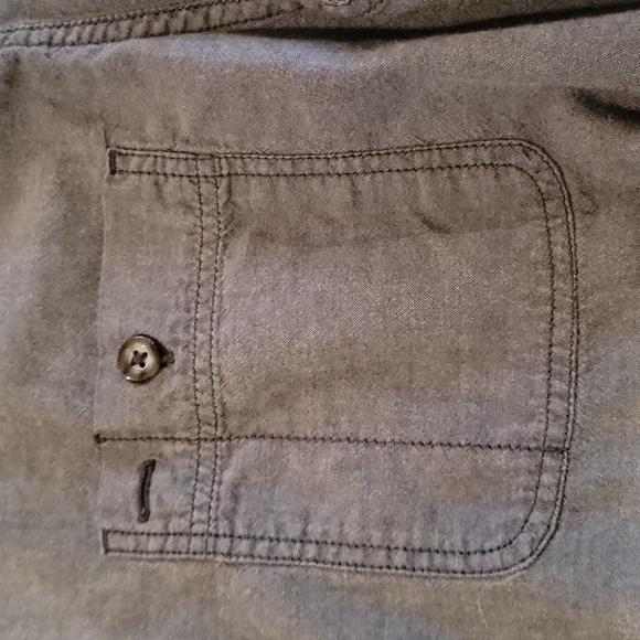 Mossimo Soft Gray buttondown M - Picture 4 of 4